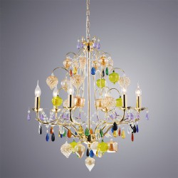 Светильник подвесной Arte lamp RICCHEZZA A2011LM-6GO