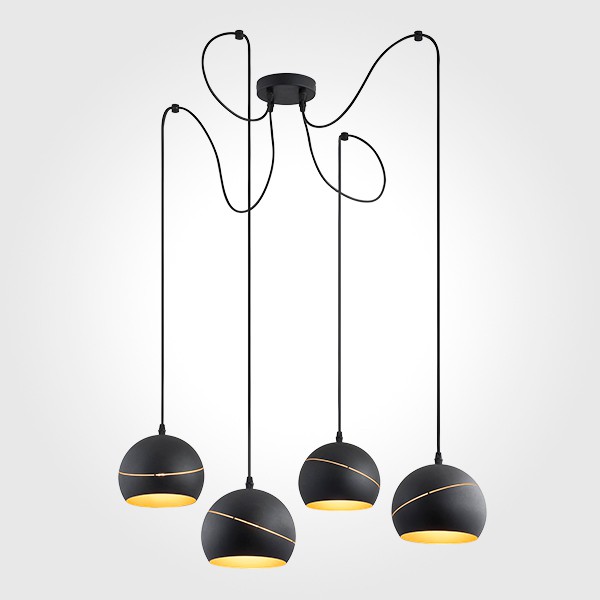 Подвесной светильник TK Lighting 2221 Yoda Black Orbit