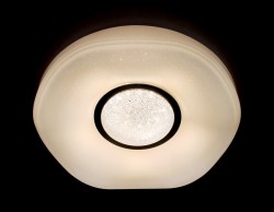 Управляемый светодиодный светильник Ambrella light ORBITAL CRYSTAL SAND  FS1236 WH 48W D390