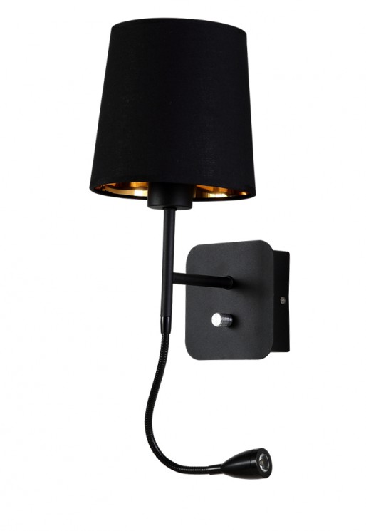 CRYSTAL LUX Бра Crystal Lux PABLO AP2 BLACK/BLACK-GOLD