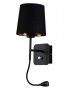 CRYSTAL LUX Бра Crystal Lux PABLO AP2 BLACK/BLACK-GOLD