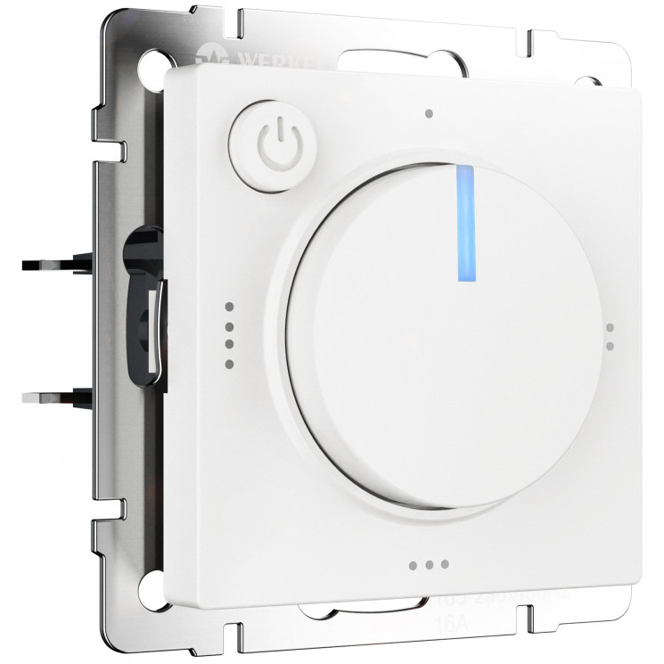 Терморегулятор электромеханический для теплого пола (белый матовый) W1151161 Werkel