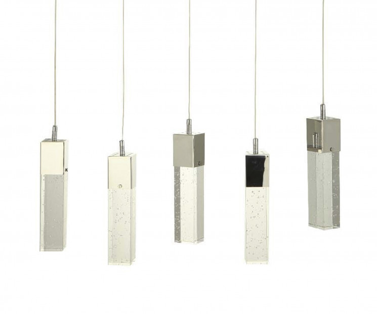 Подвес на планке Kink Light Аква 08510-5AS(4000K)