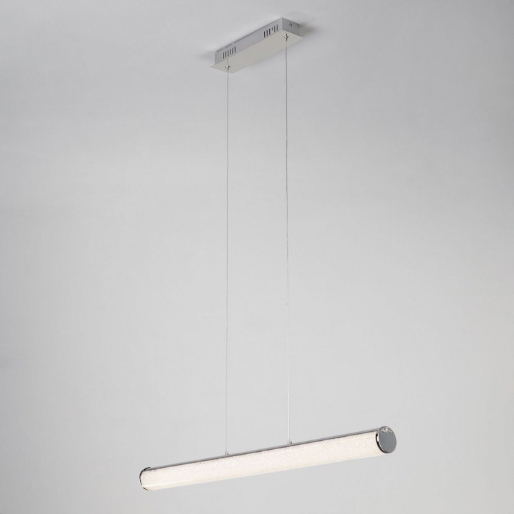 Подвесной светодиодный светильник Eurosvet 90061/1 хром Brilliance