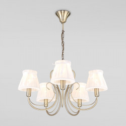 Подвесная люстра Eurosvet 60061/5 античная бронза 60061
