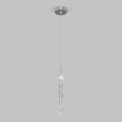 Подвесной светильник Eurosvet 50381/1 хром Lynn