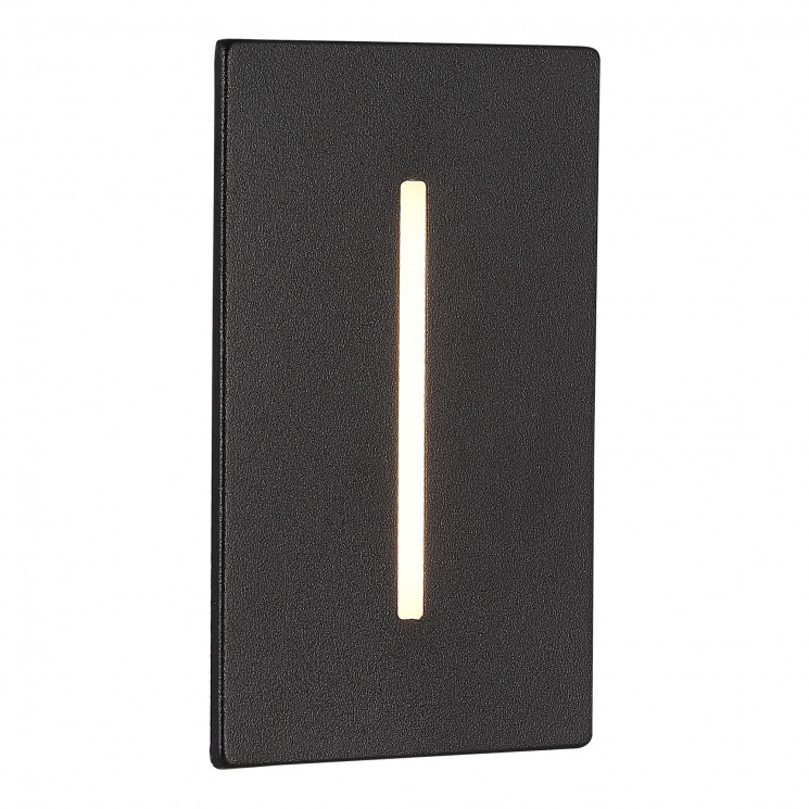 Встраиваемый светильник ST-Luce черный LED 1*3W 3000K SL9519.408.01 SLIM