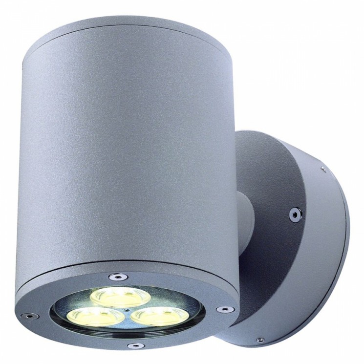 Светильник настенный SLV 230364 SITRA WALL UP-DOWN светильник настенный IP44 для 2-х ламп GX53 по 9Вт макс., темно-серый