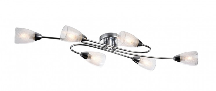 Люстра Freya FR5104-CL-06-W Flash