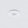 Встраиваемый светильник Elektrostandard 15270/LED 3W WH белый Plain R