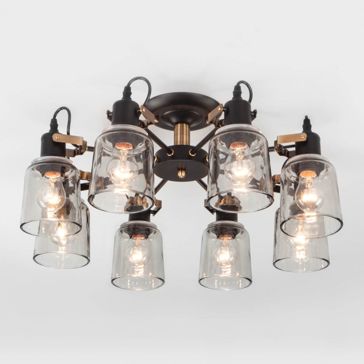 Потолочный светильник  Eurosvet Astor 70111/8 черный