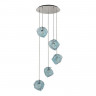 Светильник подвесной ST-Luce Хром/Светло-голубой E14 5*40W PORTICI            SL1175.113.05