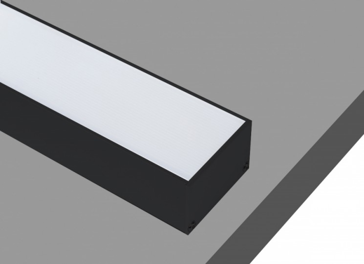 Накладной алюминиевый профиль Donolux DL18511Black