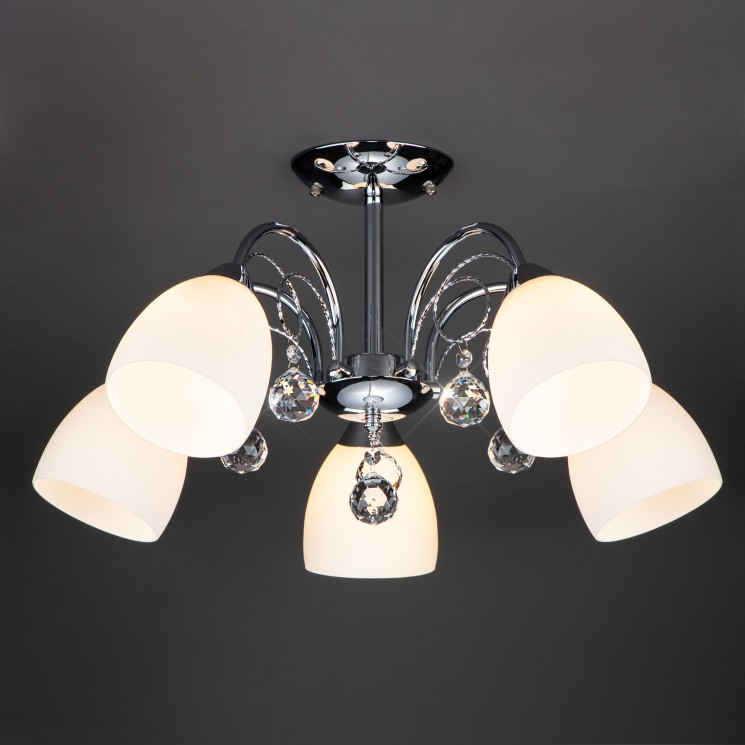 Потолочный светильник  Eurosvet Millisenta 22415/5 хром