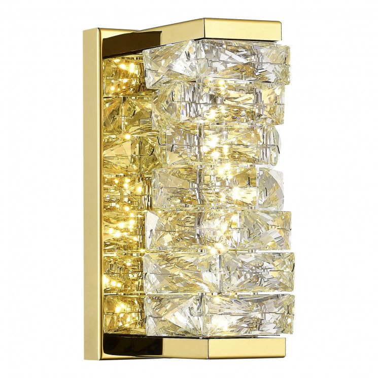 Бра ST Luce Золотистый/Прозрачный LED 1*8W           SL6010.201.08