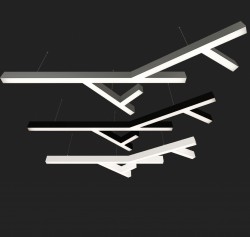 Подвесной светодиодный светильник Donolux DL18516S072B115 130 см 115W