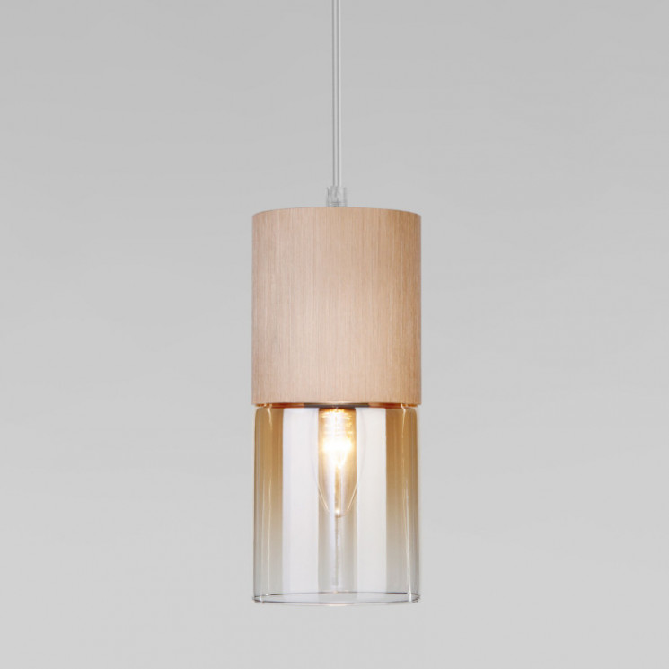 Подвесной светильник Eurosvet 50233/1 матовое золото Hosk