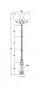 Уличный фонарный столб YAOHUALUX 88210LB/E7 Bl GLOBO L