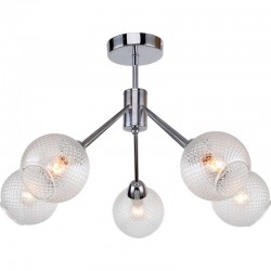 Люстра потолочная на штанге Stilfort 2002/09/05C Fable 5*E14*40W