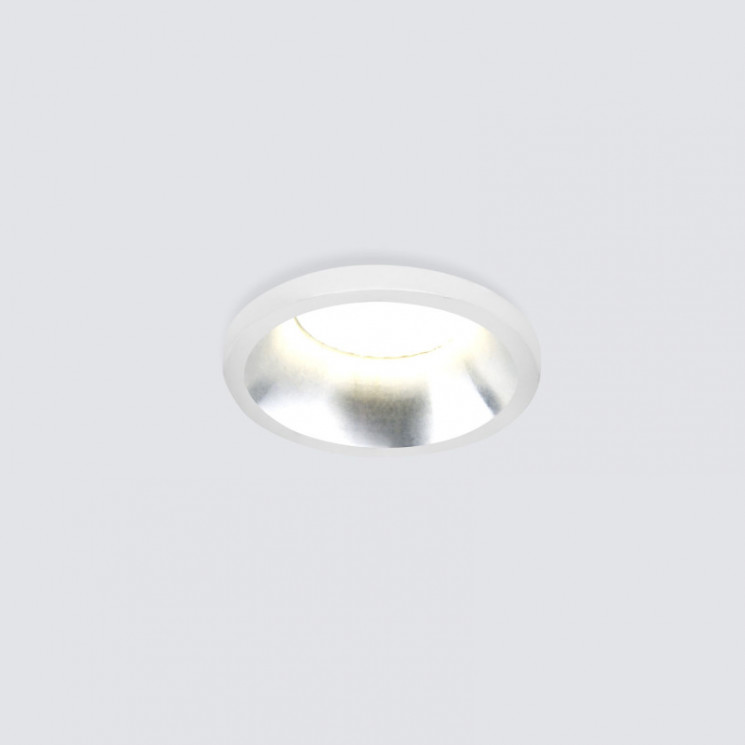 Встраиваемый светильник Elektrostandard 15269/LED 3W SN/WH сатин/никель / белый Mosy