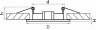 Встраиваемый светильник Lightstar 011017 Lega 16