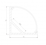 Угловой алюминиевый профиль для светодиодной ленты Elektrostandard LL-2-ALP008 черный