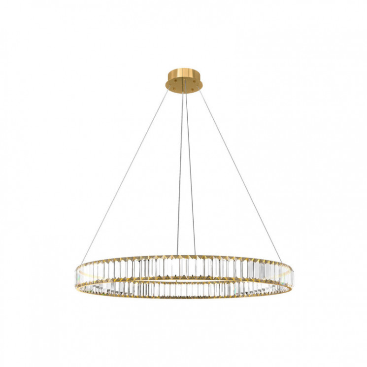 Подвесная люстра LOFT IT 10135/800 Gold Crystal ring