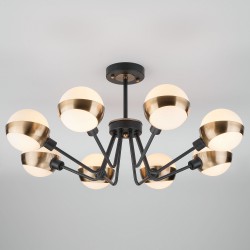 Потолочный светильник Eurosvet 70093/8 черный Jasper