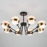 Потолочный светильник Eurosvet 70093/8 черный Jasper