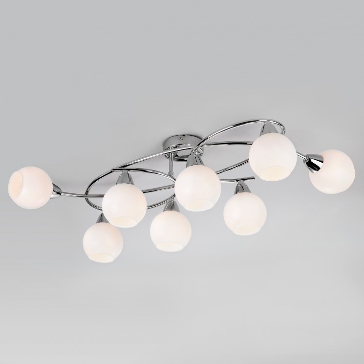 Потолочный светильник Eurosvet 30133/8 хром Whitney