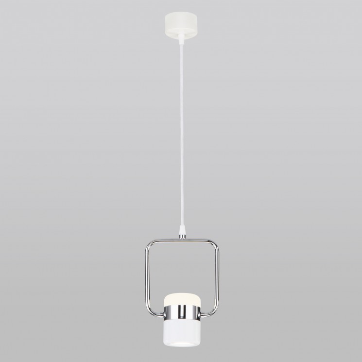 Подвесной светильник  Elektrostandard Oskar 50165/1 LED хром/белый