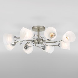 Потолочный светильник  Eurosvet Sabrina 30147/8 перламутровое золото