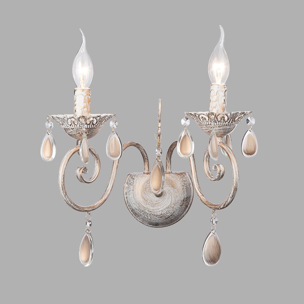 Светильник настенный Eurosvet Galatea 10009/2 белый с золотом