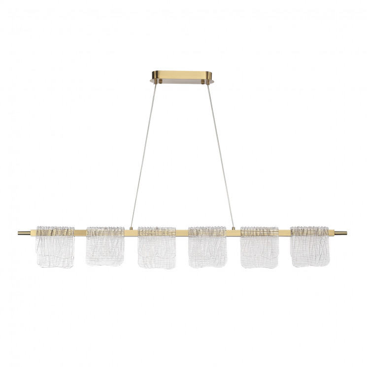 Светильник подвесной ST Luce золотистый/прозрачный LED 1*36W 4000K         SL6021.203.36