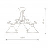 Люстра на штанге Nowodvorski 3526 Flores