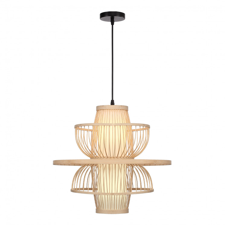 Светильник подвесной ST-Luce Древесный/Белый E27 1*40W SL6241.513.01 ALMA