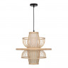 Светильник подвесной ST-Luce Древесный/Белый E27 1*40W SL6241.513.01 ALMA