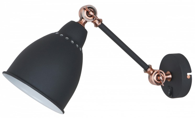 Бра Arte Lamp A2054AP-1BK Braccio