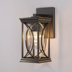 Светильник настенный Elektrostandard Spica D черное золото (GL 1026D) Spica