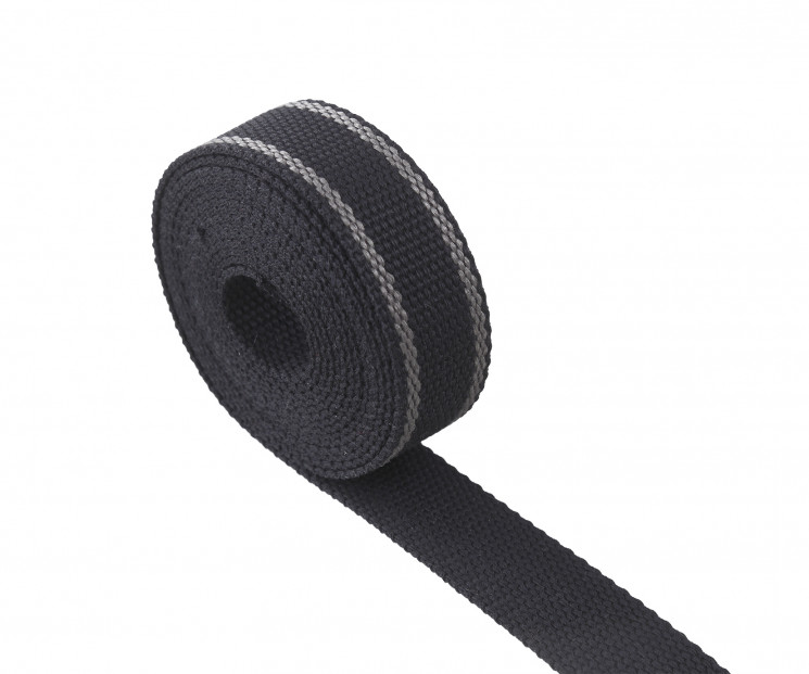 Kink Light 196-1000,19 Токопроводящая текстильная лента Сатори 10м черный w2,8