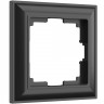 Рамка на 1 пост черный матовый Werkel W0012208 (WL14-Frame-01) Fiore