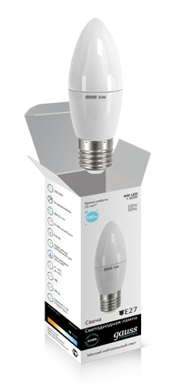 Лампа Gauss LED LD33226 6W E27 4100K