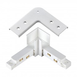 Соединитель с токопроводом для шинопровода "L" NOVOTECH 135104 FLUM