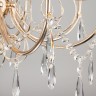 Подвесной светильник  Eurosvet Wispa 10094/8 золото/прозрачный хрусталь Strotskis