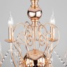 Подвесной светильник  Eurosvet Wispa 10094/8 золото/прозрачный хрусталь Strotskis