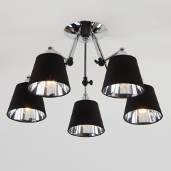 Потолочный светильник  Eurosvet Koby 70063/5 хром