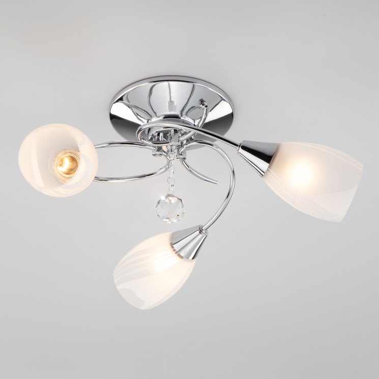 Потолочный светильник  Eurosvet Virginia 30100/3 хром