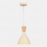 Светильник подвесной EVOLUCE Бежевый/Бежевый, Светлое дерево, Золотистый E14 1*40W        SLE1256-503-01