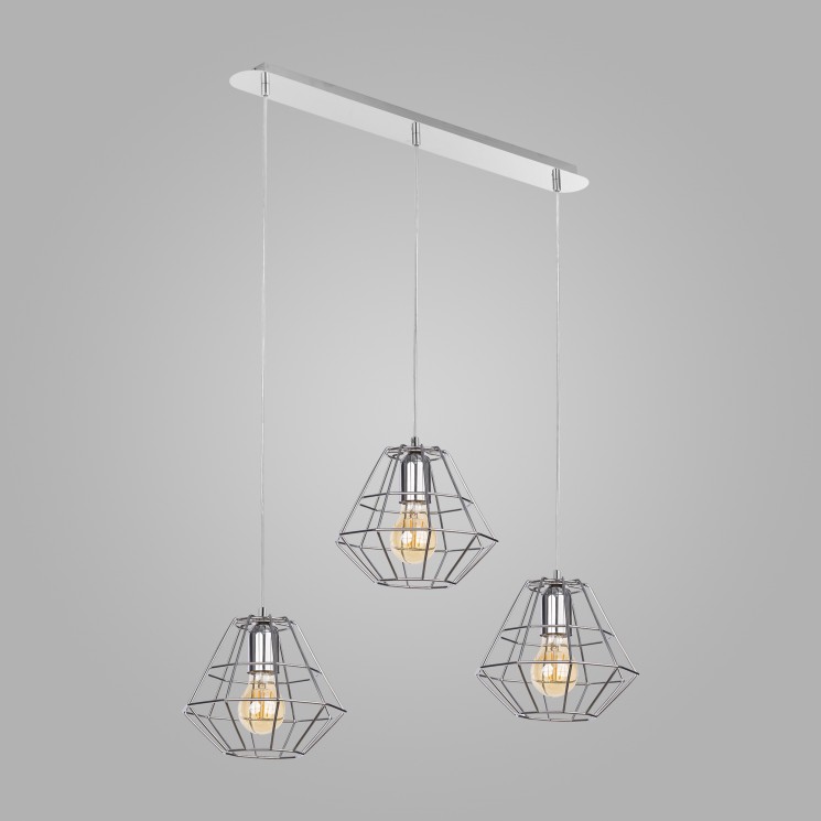Подвесной светильник TK Lighting 4205 Diamond Silver