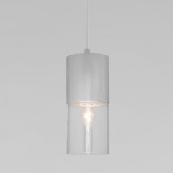 Подвесной светильник Eurosvet 50233/1 серебро Hosk